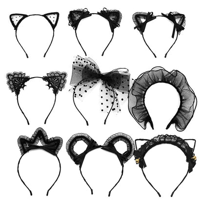 Metal Cat Ear Headband - Metal Cat Ear Headband