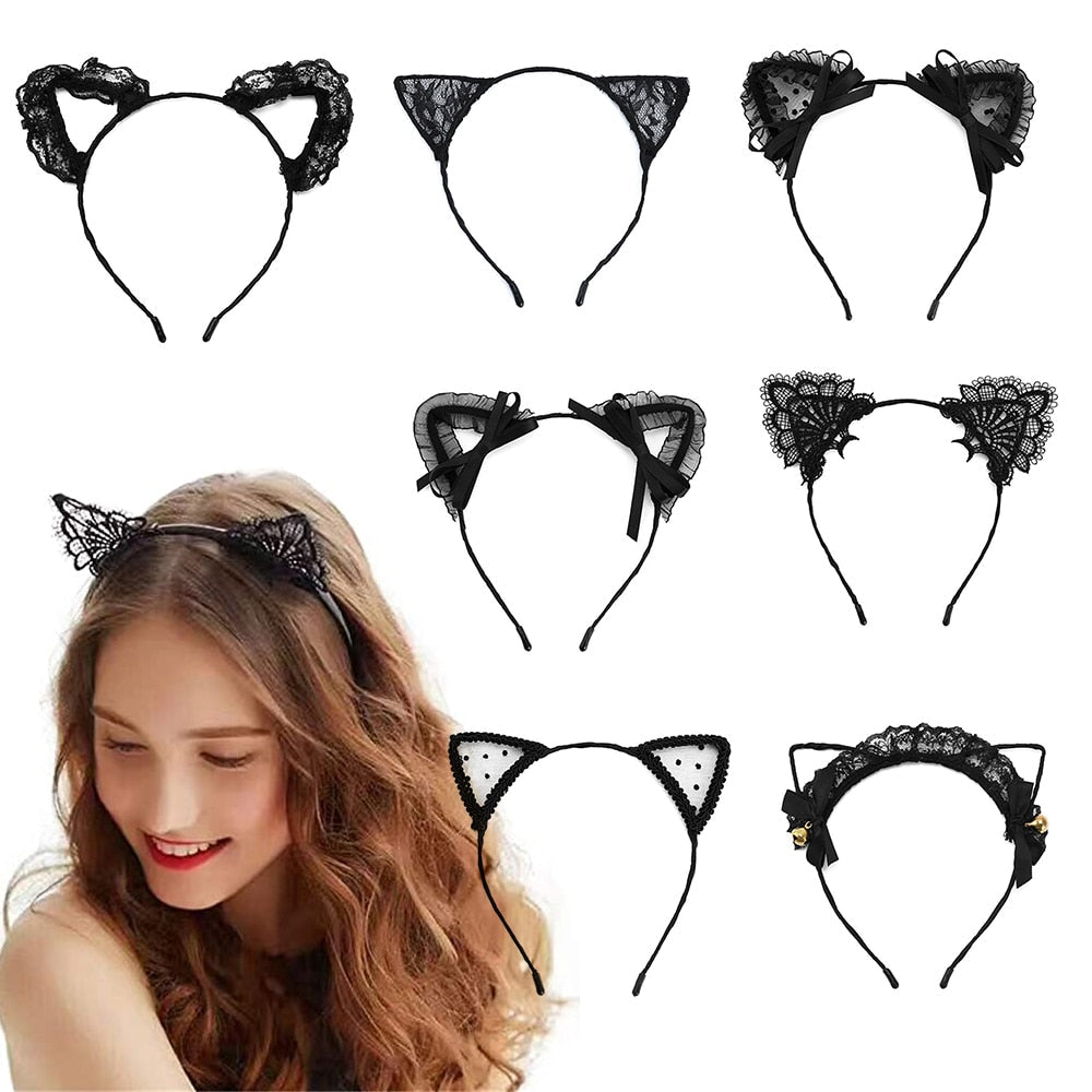 Metal Cat Ear Headband - Metal Cat Ear Headband