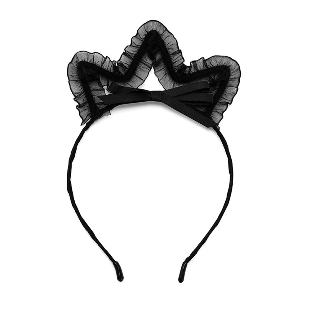 Metal Cat Ear Headband - 16 - Metal Cat Ear Headband