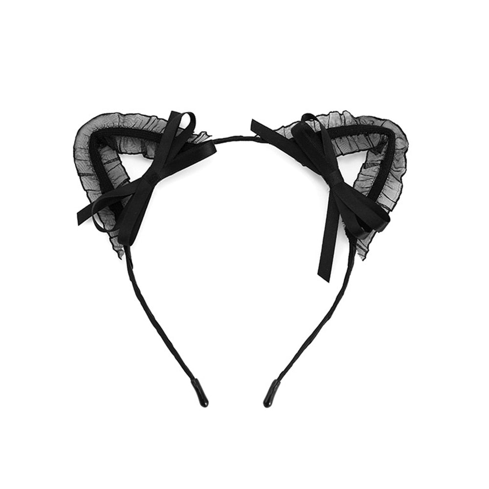 Metal Cat Ear Headband - 07 - Metal Cat Ear Headband