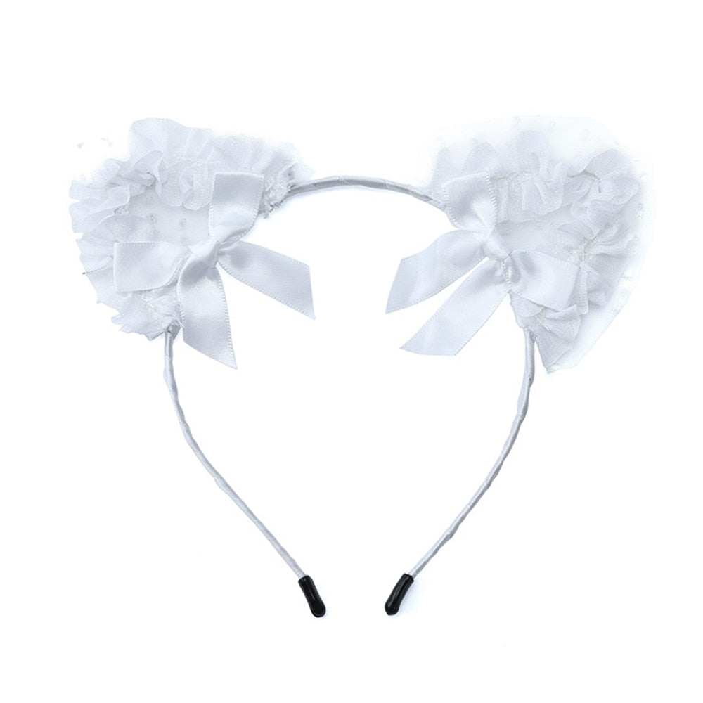 Metal Cat Ear Headband - 09 - Metal Cat Ear Headband