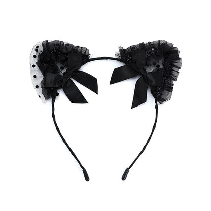 Metal Cat Ear Headband - 04 - Metal Cat Ear Headband