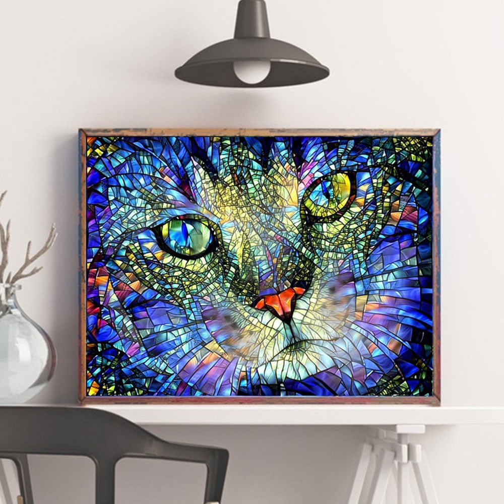 Midnight Cat Diamond Painting