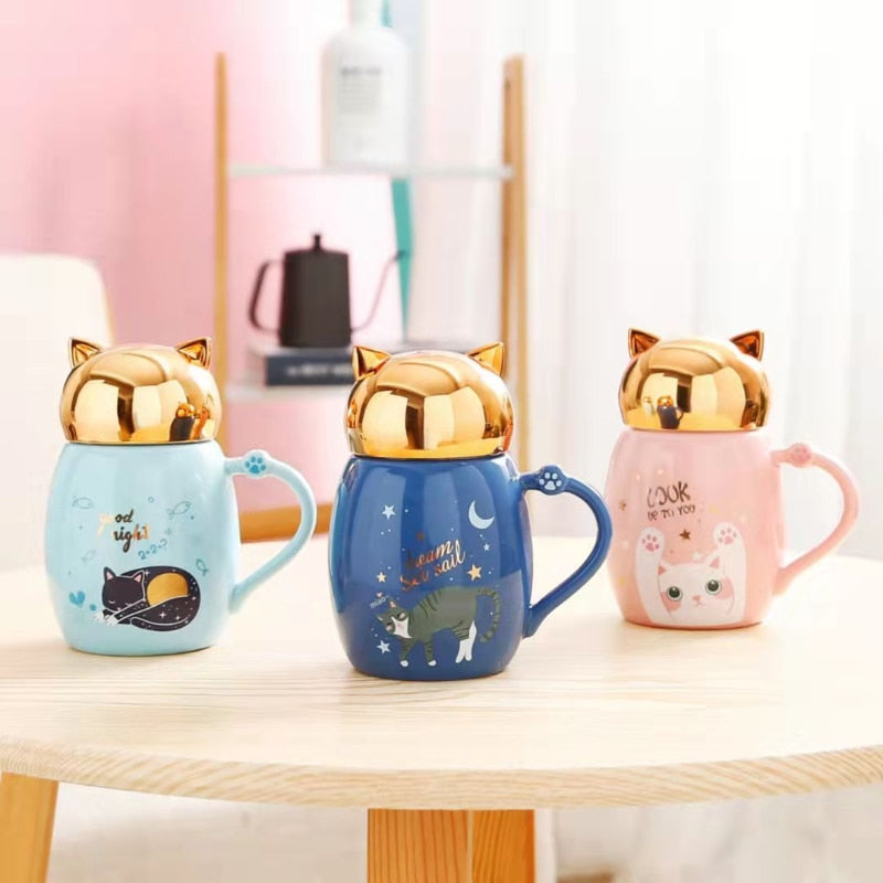 Midnight Cat Mug