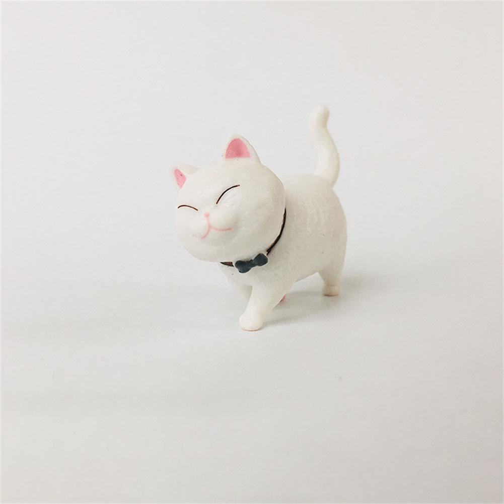 Mini Cat Figurines - White / United States