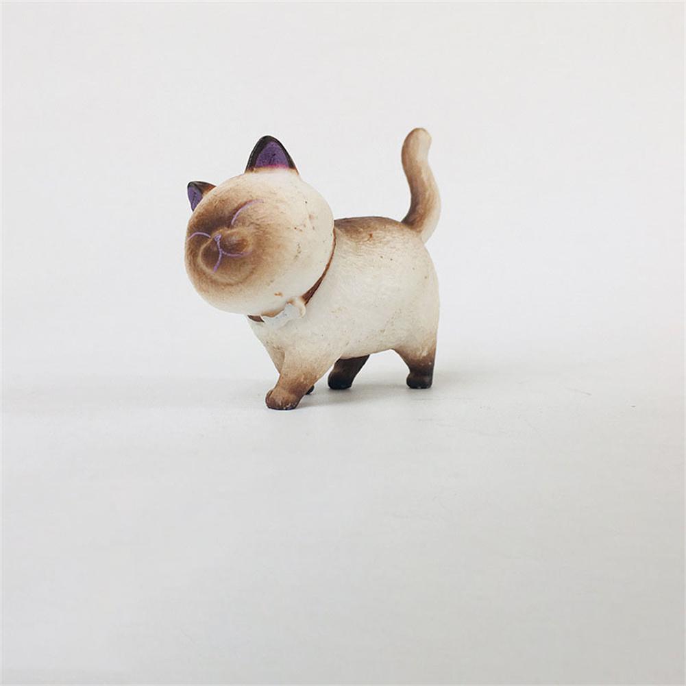 Mini Cat Figurines - Beige / United States