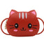 Mini Crossbody Cat Purse - Red - Cat purse