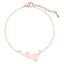 Minimalist Cat Bracelet - Rose Gold - Cat bracelet