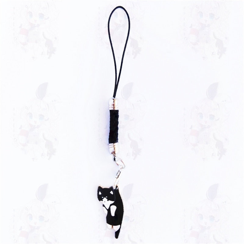 Mobile Hanging Cat Keychain - Cat Keychains