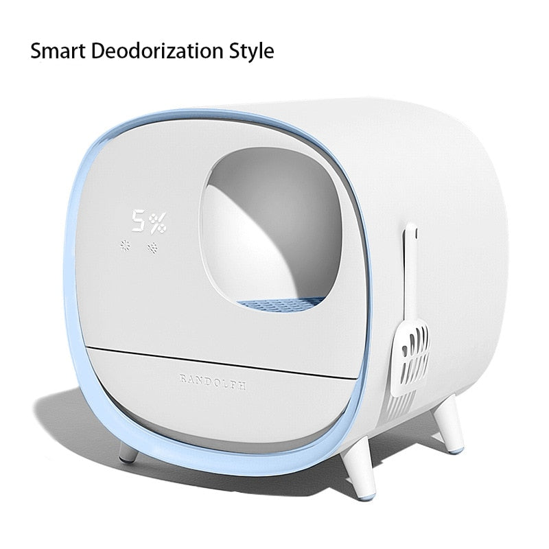 Modern Cat Litter Box - Smart Blue - Cat litter Box