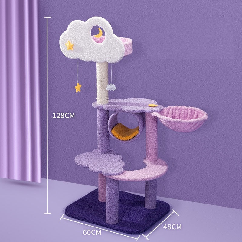 Modern Cat Scratching Post - 128 cm - Cat scratching post