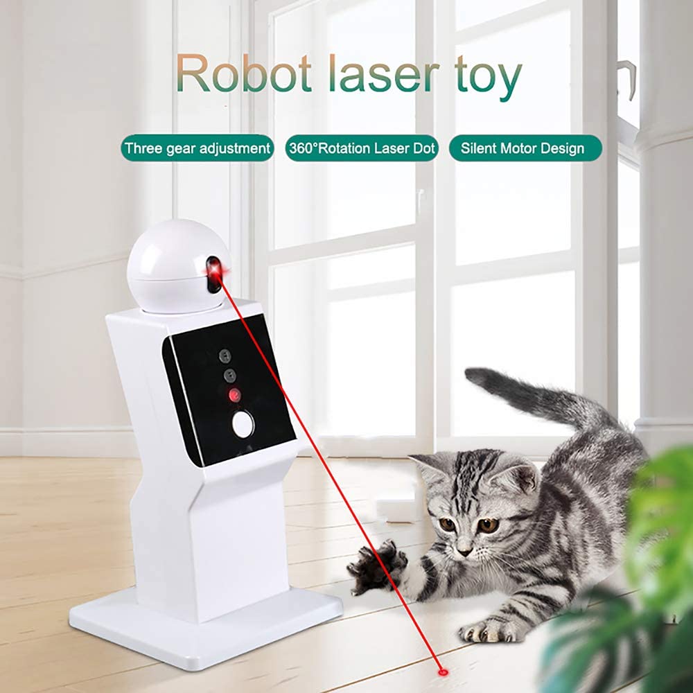 Moving Laser Cat Toy - Cat Toys
