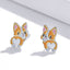 Orange Cat Earrings - Cat earrings