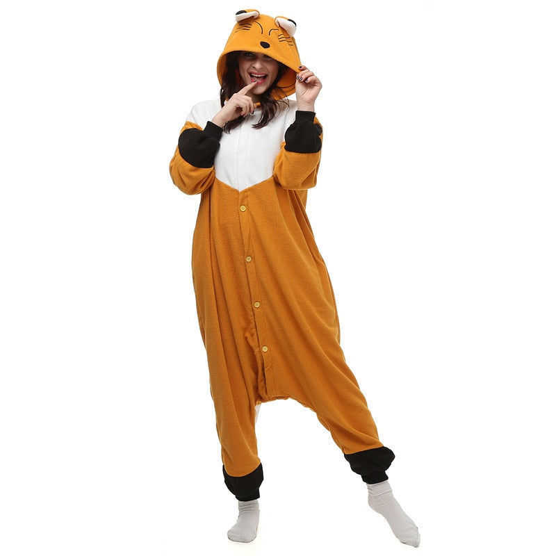 Orange Cat Kigurumi - Orange / S - Cat Kigurumi
