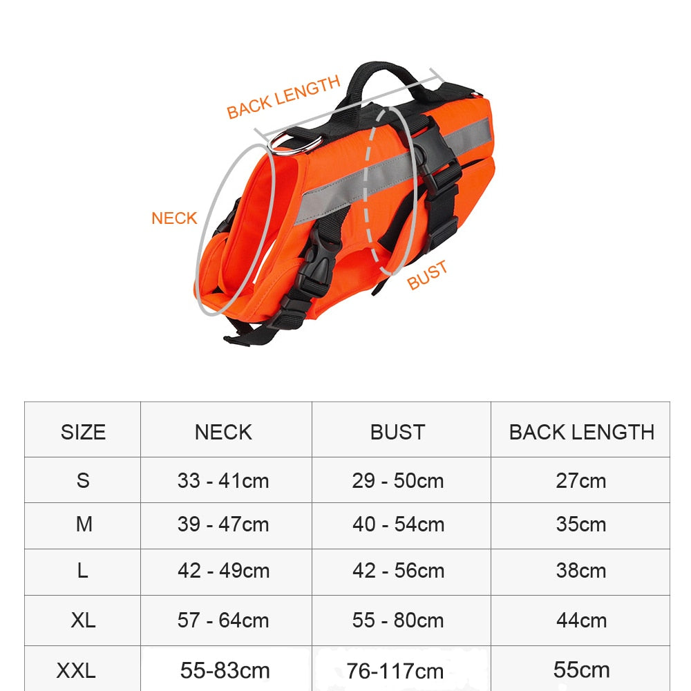 Orange Life Jackets for Cats - Life jackets for Cats
