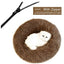Orthopedic Cat Bed - Light Brown / 50cm