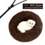 Orthopedic Cat Bed - Coffee / 50cm