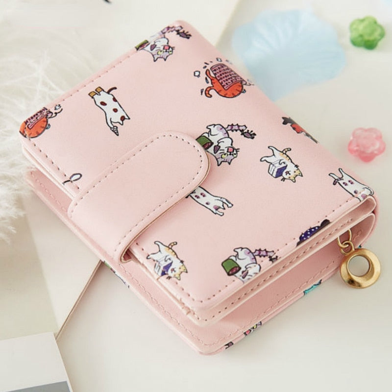 Pastel Cat Purse - Cat purse