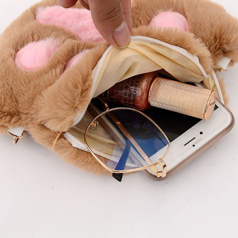 Paw Crossbody Cat Purse - Cat purse