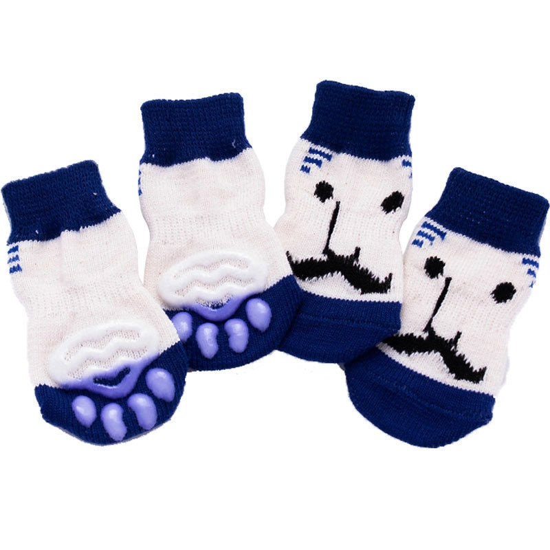 Pet Socks for Cats - Navy Blue / S - Socks for Cats
