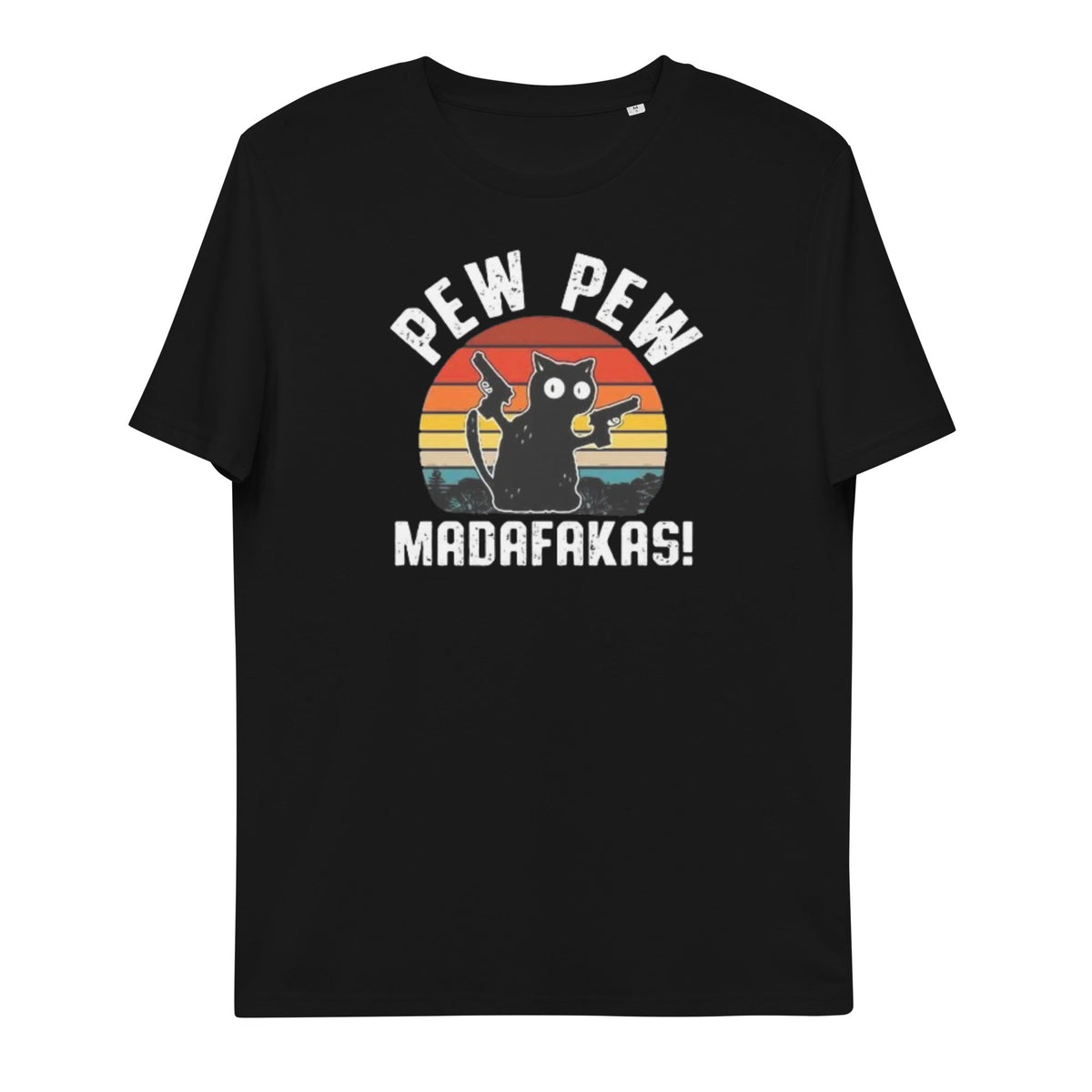 Pew Pew cat shirt