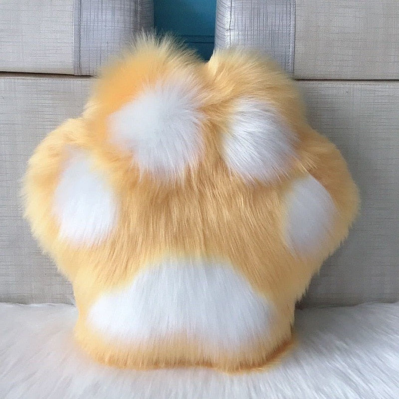 Pillow Paws Cats - Yellow