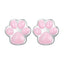Pink Cat Paw Earrings - Cat earrings