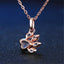 Pink Cat Paw Necklace - Cat necklace