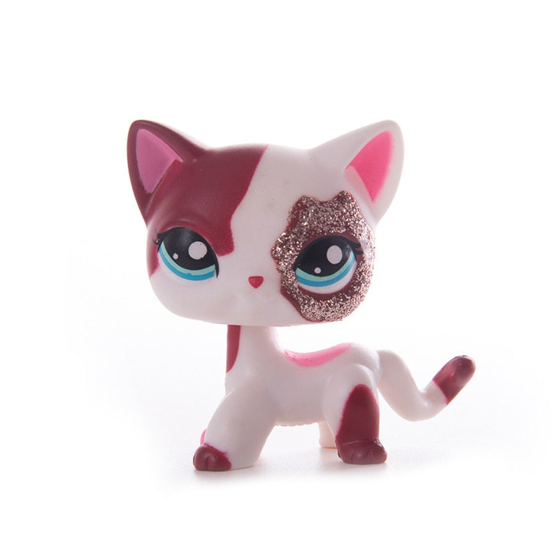Plastic Cat Figurines - Light