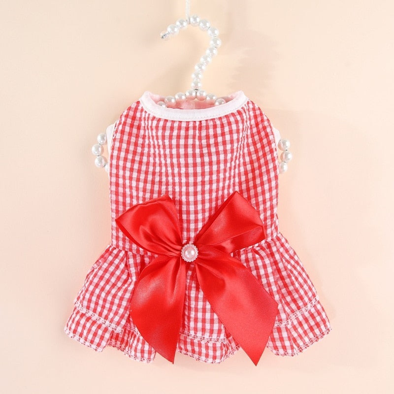 Polka Dot Clothes for Cats - Pink / XS - Clothes for cats