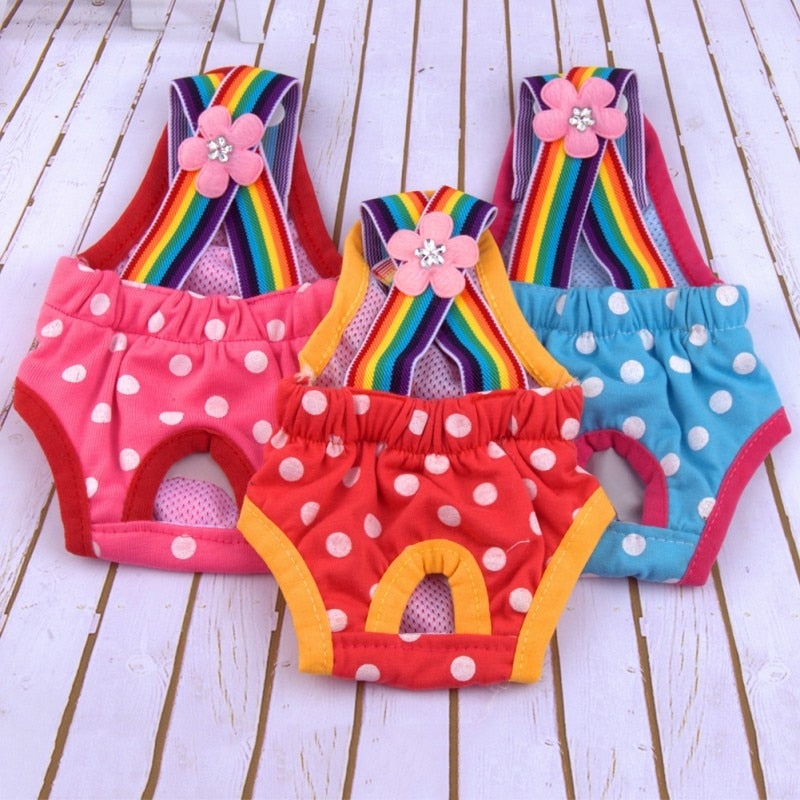 Polka Dot Pants for Cats - pants for cats