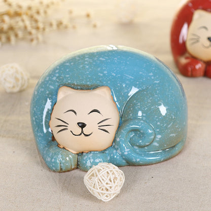 Porcelain Cat Figurines