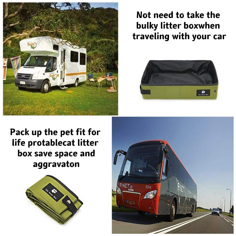 Portable Cat Litter Box - Cat litter Box