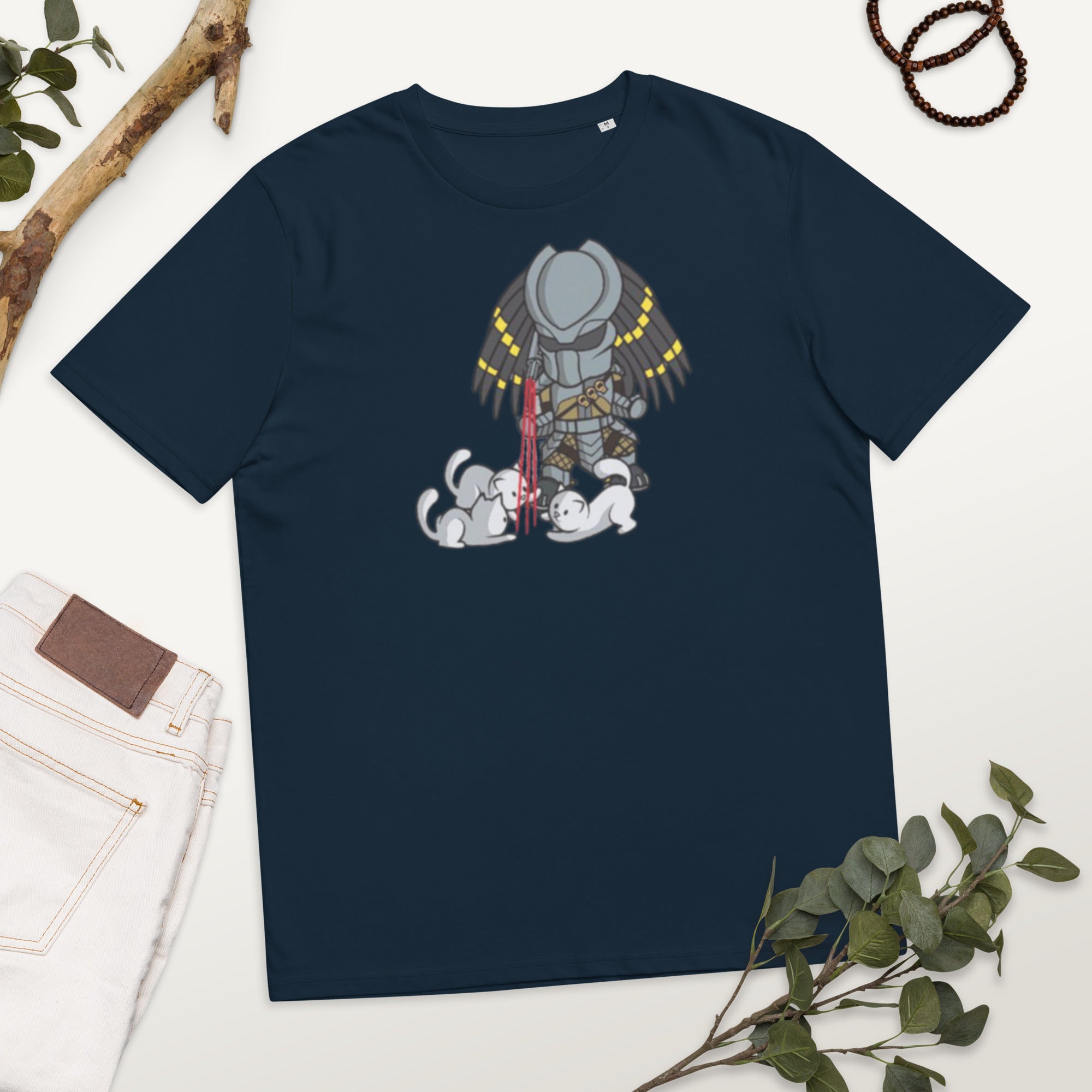 Predator Cat shirt - French Navy / S