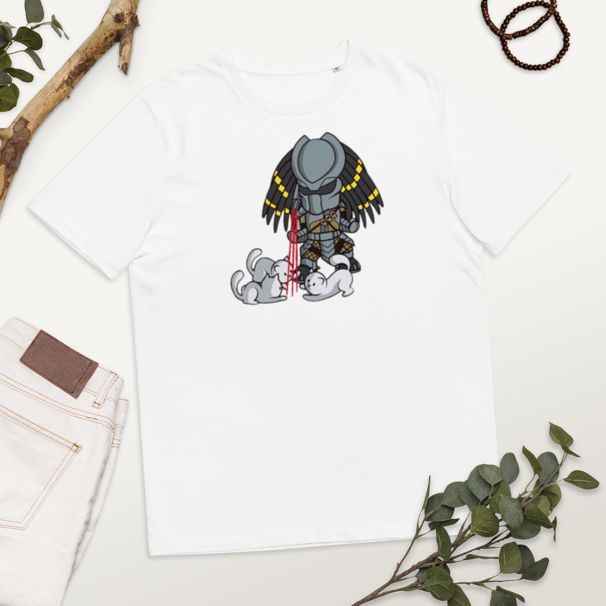 Predator Cat shirt - White / S