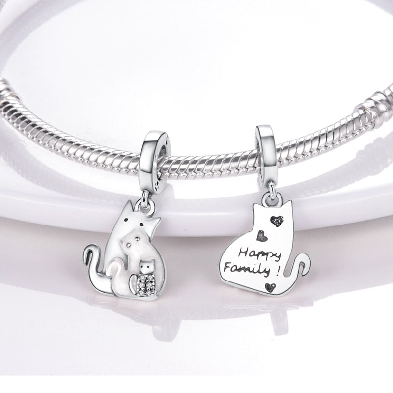 Pretty Cat Charm - Cat charms