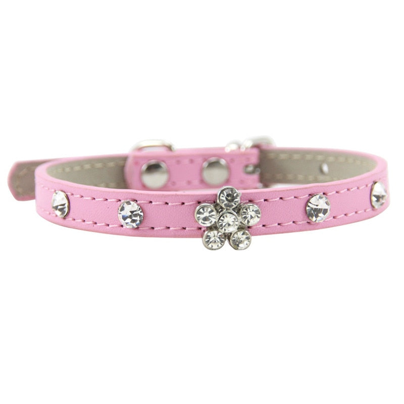 Pretty Cat Collars - Pink / XS - Cat collars