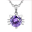 Purple Cat Necklace - Cat necklace