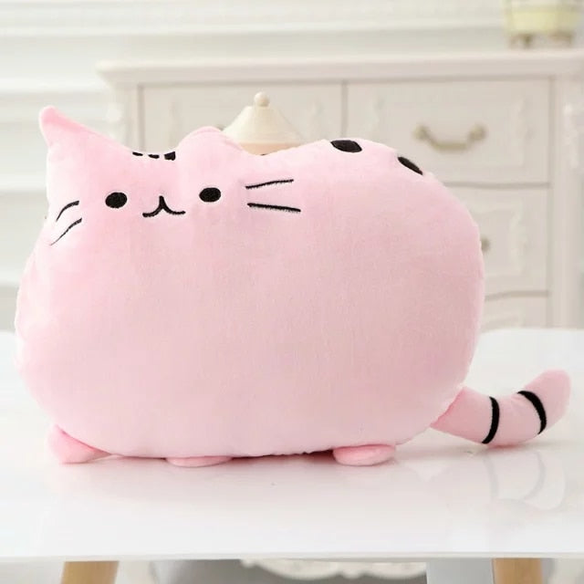 Pusheen Cat Pillow - 40x30cm / Pink
