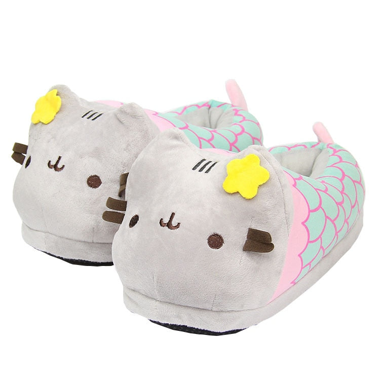 Pusheen best sale plush slippers