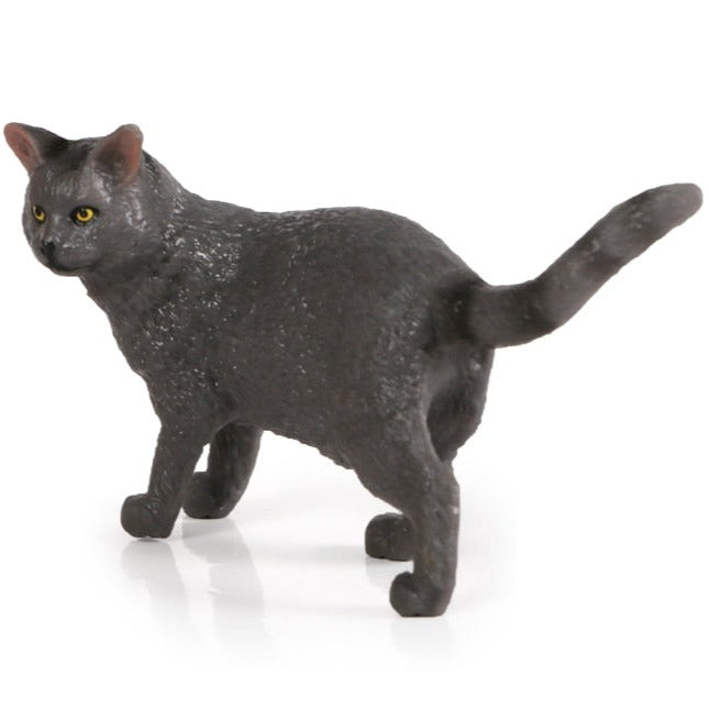 Realistic Cat Figurines - Blue cat