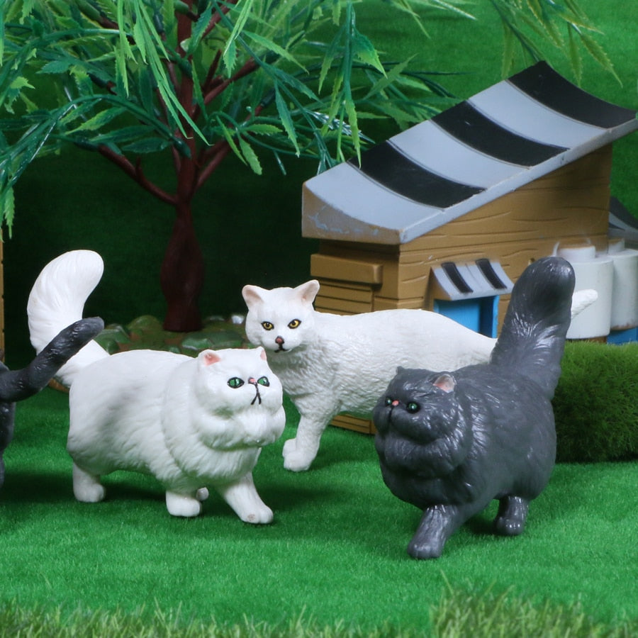 Realistic Cat Figurines