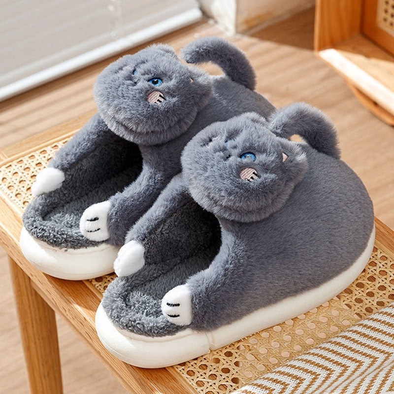 Realistic Cat Slippers - Cat slippers