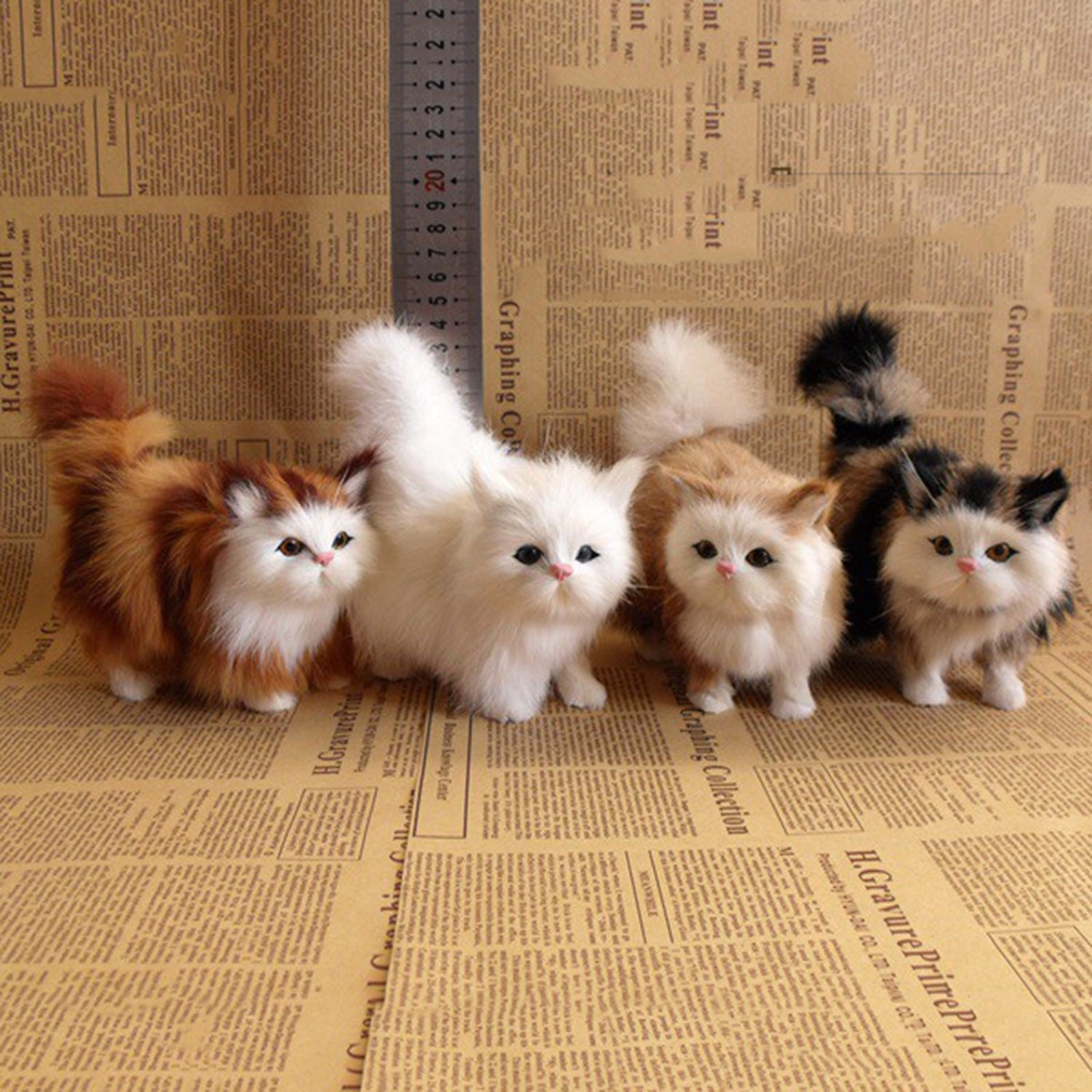 Realistic Kitten Plush