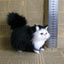 Realistic Kitten Plush - Black