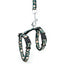 Reflective Cat Walk Harness - Dark Green Floral / M