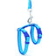 Reflective Cat Walk Harness - Blue Dot Print / M