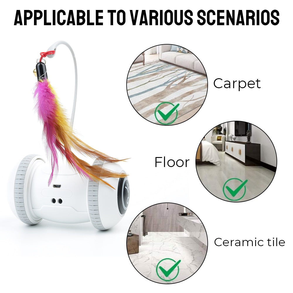 Robotic Interactive Cat Toy - Cat Toys