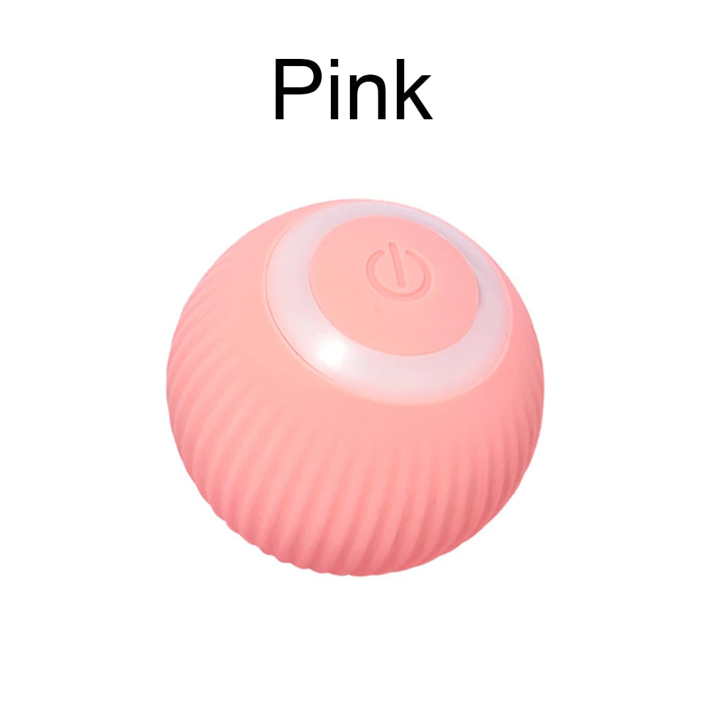 Rolling Cat Toy - Pink - Cat Toys