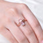 Rose Gold Cats Eye Ring - cat rings